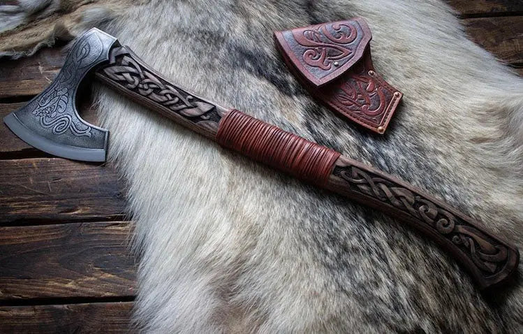 Premium Style Viking Axe | Handmade Viking Axe | Premium Axe for Gentlemen | RA-282 