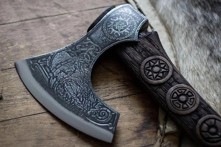 Premium Gentlemen Series Axe | Hand-Forged Viking Axe Kratos Style | RA-288 