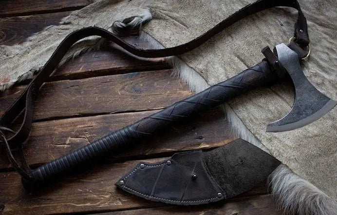 King Ragnar Lothbrok Axe - Jun Knives