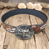 Feathered Edge Buckle Knife Belt