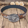 Feathered Edge Buckle Knife Belt