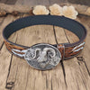 Feathered Edge Buckle Knife Belt