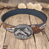 Feathered Edge Buckle Knife Belt