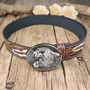 Feathered Edge Buckle Knife Belt