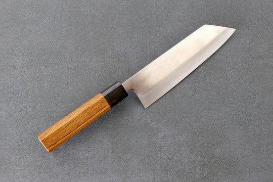 Hand Forged Double Edge Bunka Knife 180mm - 