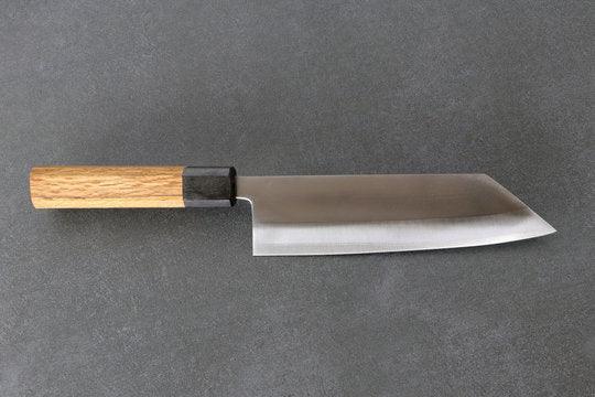 Hand Forged Double Edge Bunka Knife 180mm - 