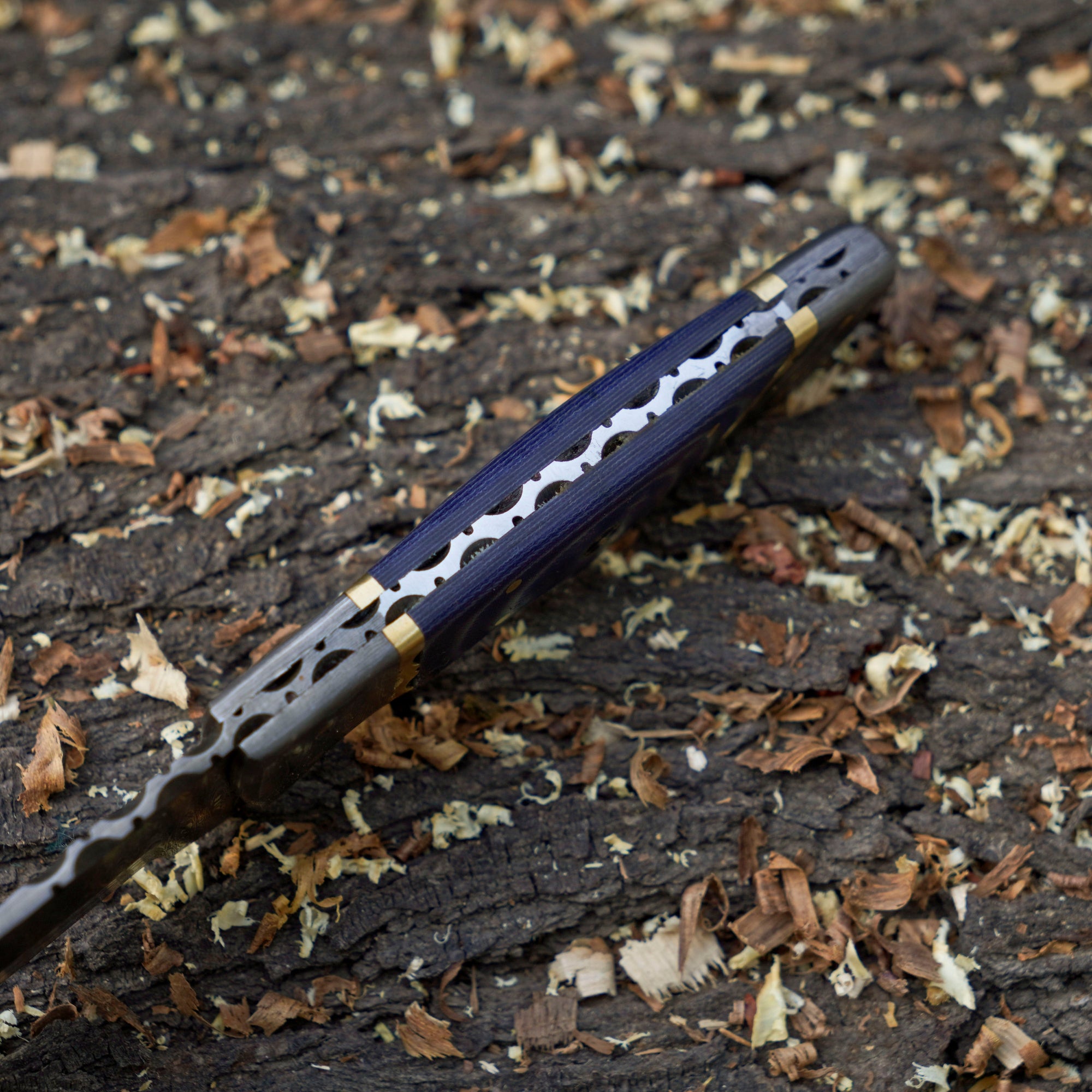 The Frostbite Damascus Outdoor Knife