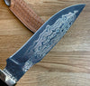 Royal Crest Damascus Bowie