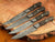 Hand Forged Damascus Steak Knife Set