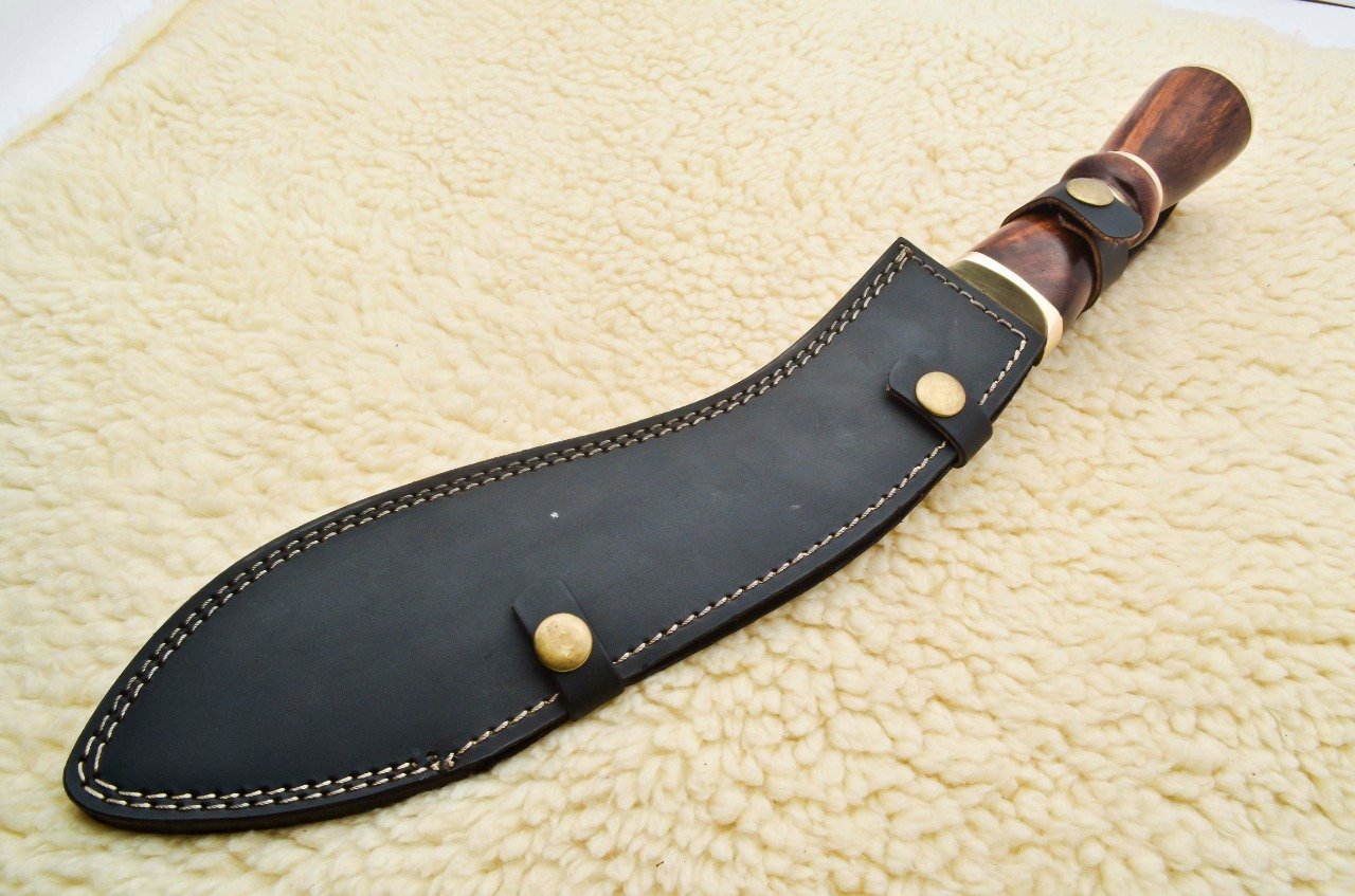Damascus kukri knife