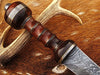 Rosewood Premium Damascus Steel Sword