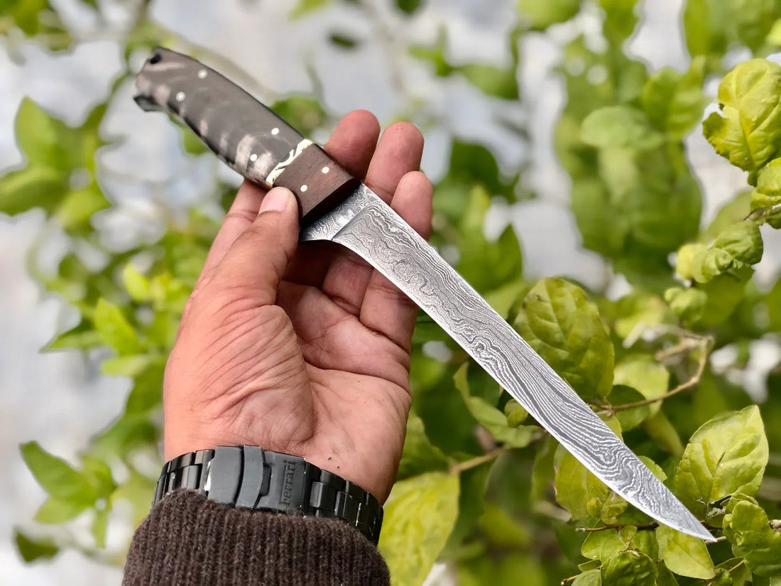 Jun Damascus Fillet Boning Knife