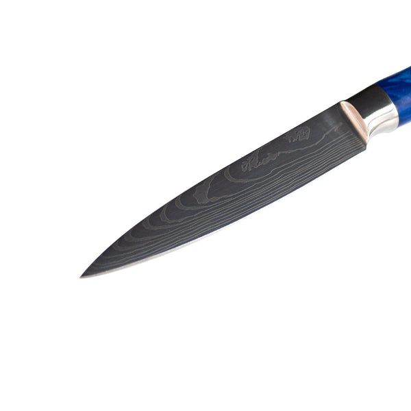 Sapphire Japanese Damascus Steel Paring Knife