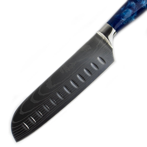 Sapphire Japanese Damascus knife