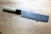 damascus steel nakiri knife