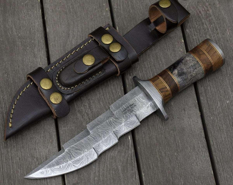 Exotic Camel Bone Bowie Knife