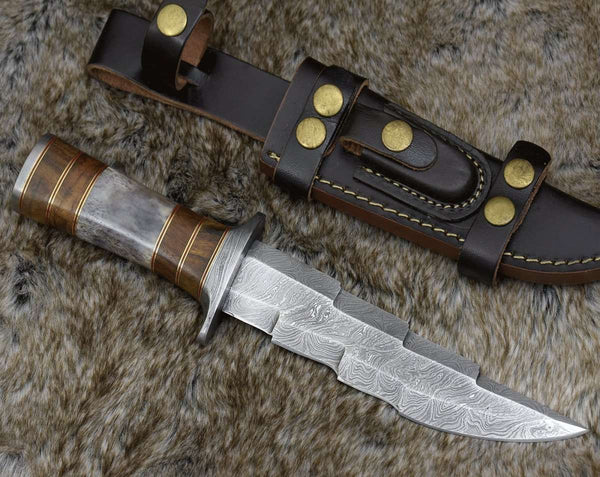 Exotic Camel Bone Bowie Knife