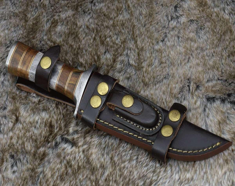 Exotic Camel Bone Bowie Knife