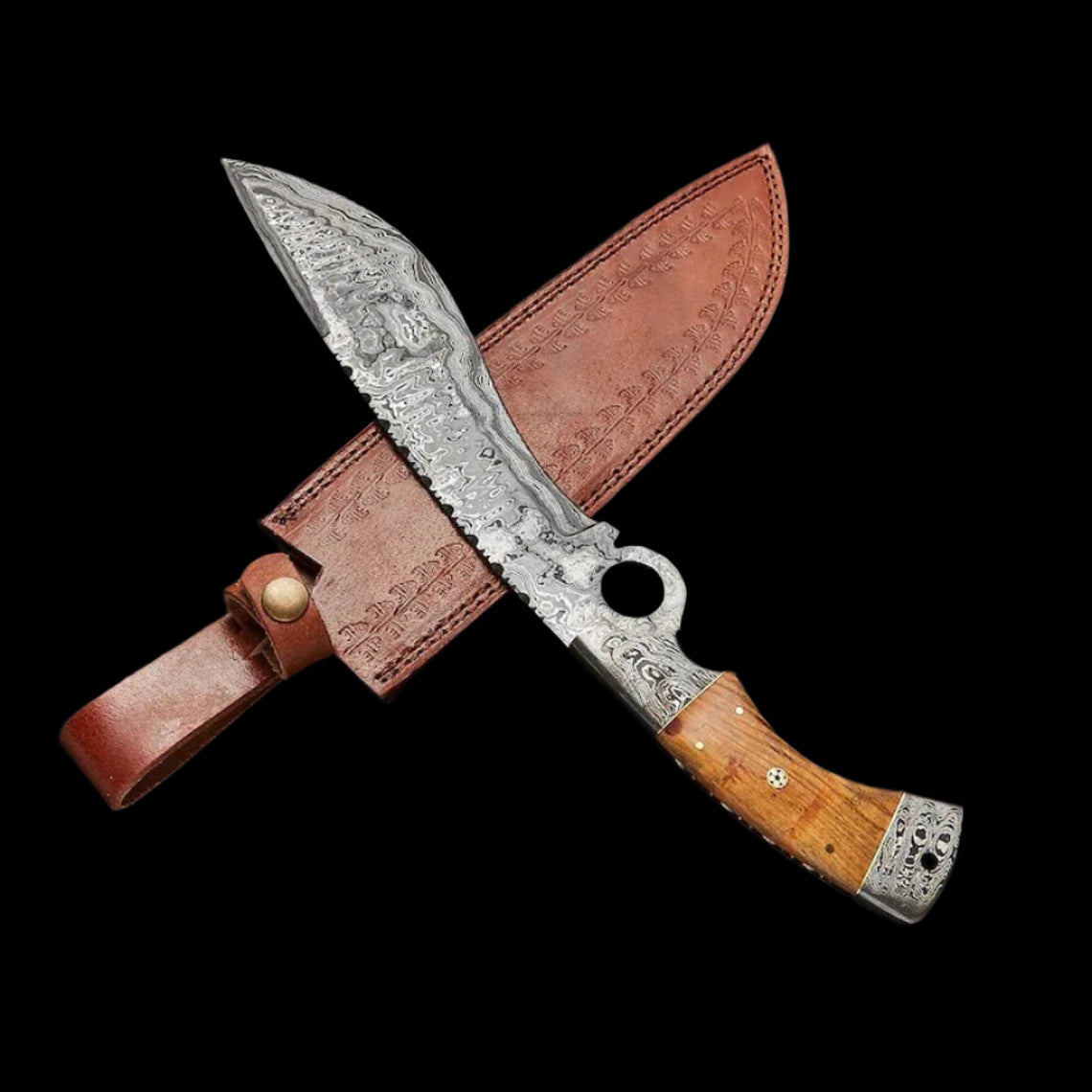 Olivewood Guardian Kukri Blade