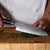 Marble Japanese Damascus Steel Santoku knife - 