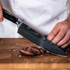 Marquina Damascus Steel Japanese Chef Knife - 