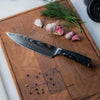 Marquina Damascus Steel Japanese Chef Knife - 