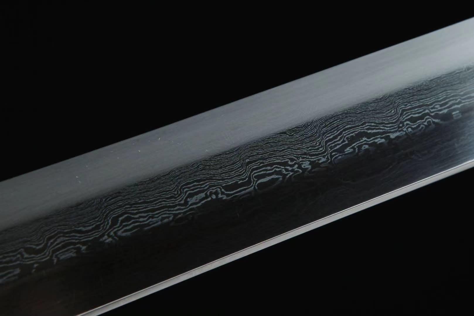 Samurai Ninja Damascus Katana Sword