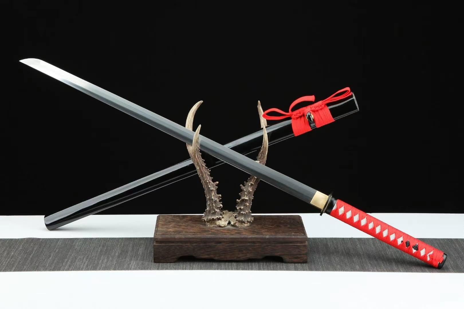 KNYA様 Samurai Ninja Damascus Katana Sword - Jun Knives