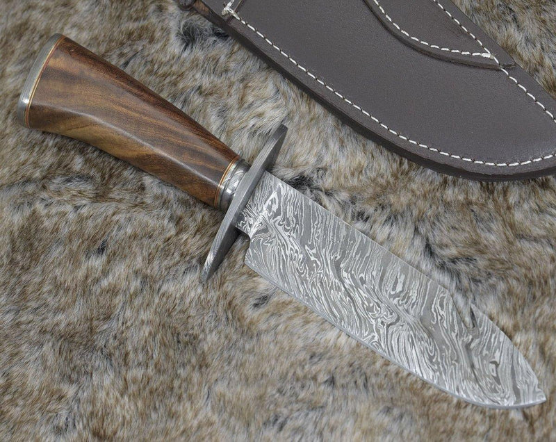 Eclipse Damascus Steel Bowie