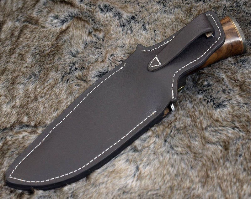 Eclipse Damascus Steel Bowie