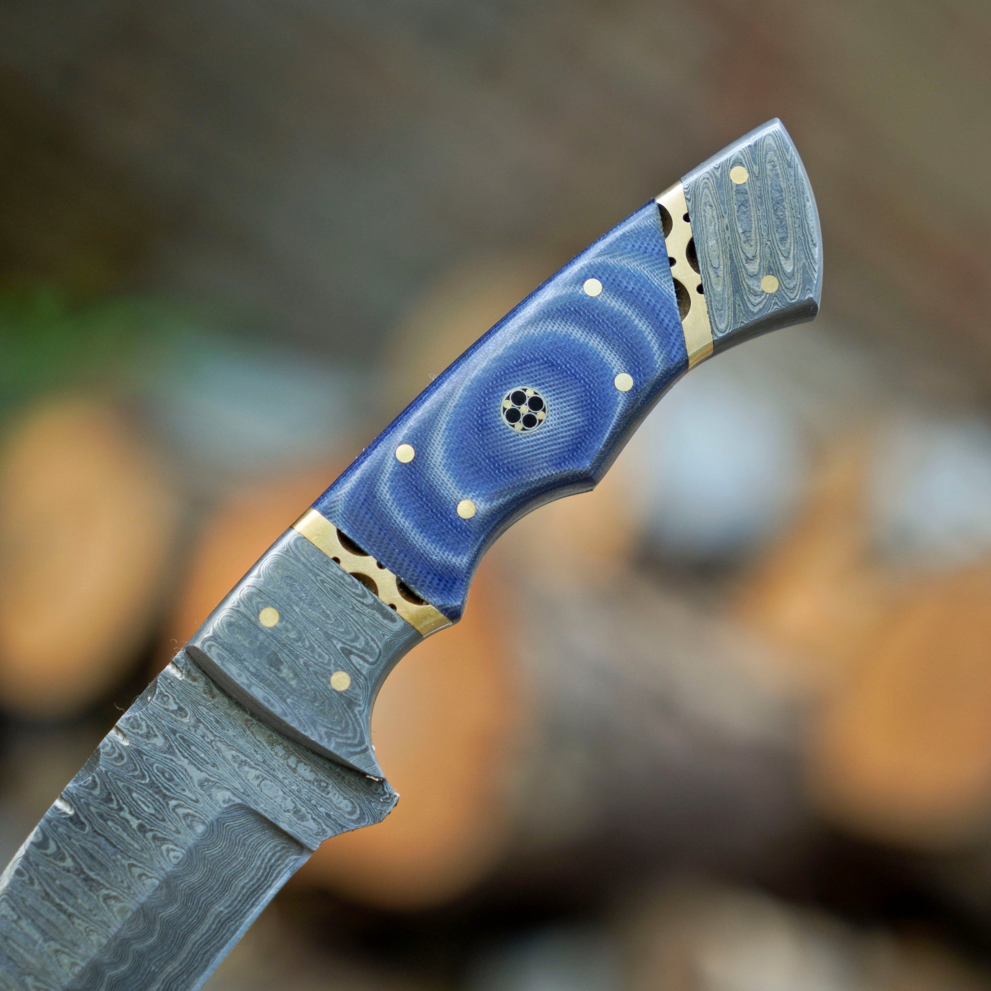 The Frostbite Damascus Outdoor Knife