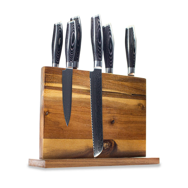 Premio Black Damascus Knife Set of 6 - 