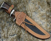 Personalized Damascus Steel Bowie Knife