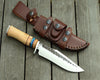 Damascus Steel Handmade Bowie Knife