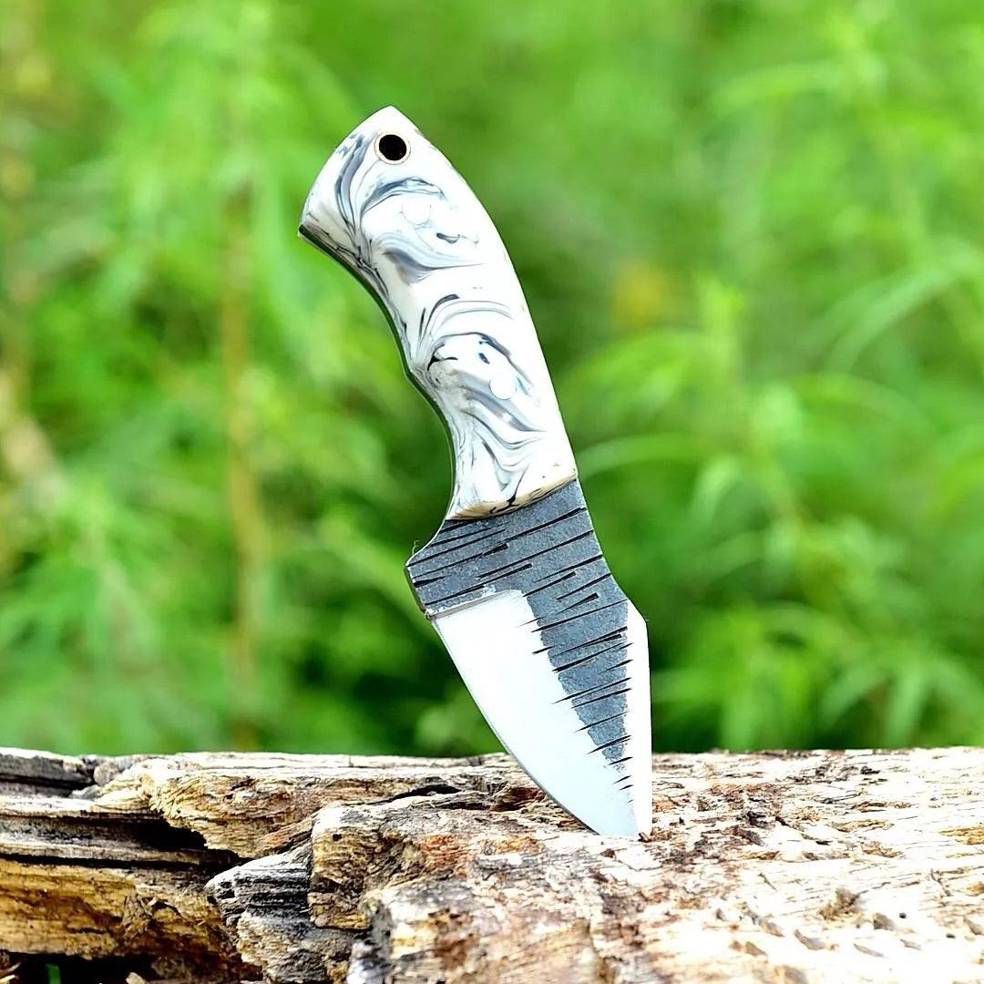 Resin Handmade Steel Skinner Knife