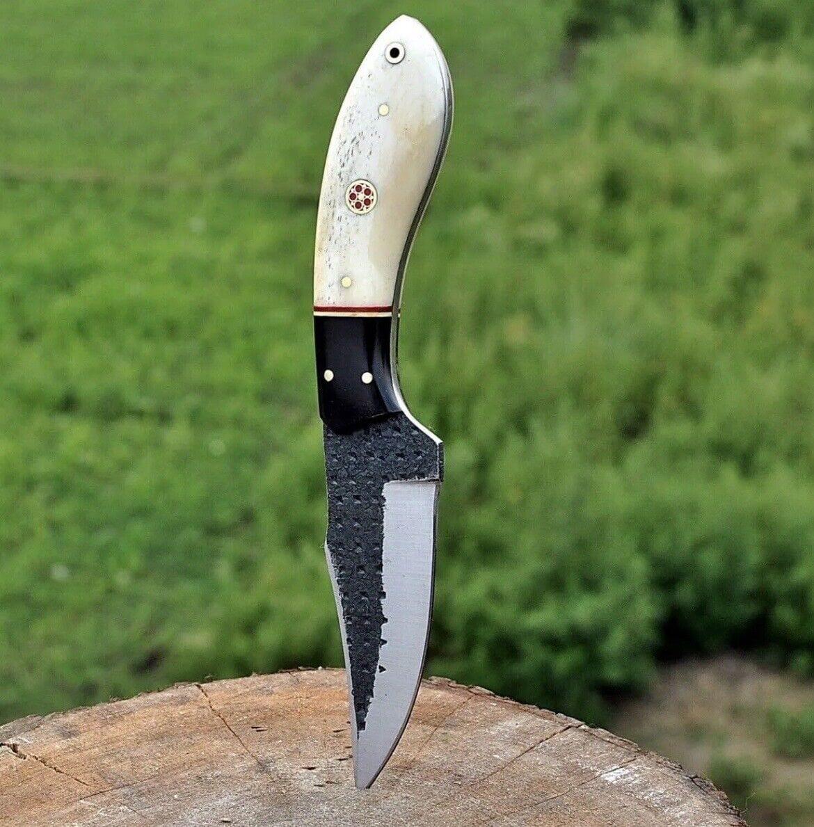 Carbon Steel Fixed Blade Knife Skinner Knife