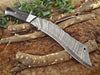 Falcon Damascus Kukri Knife
