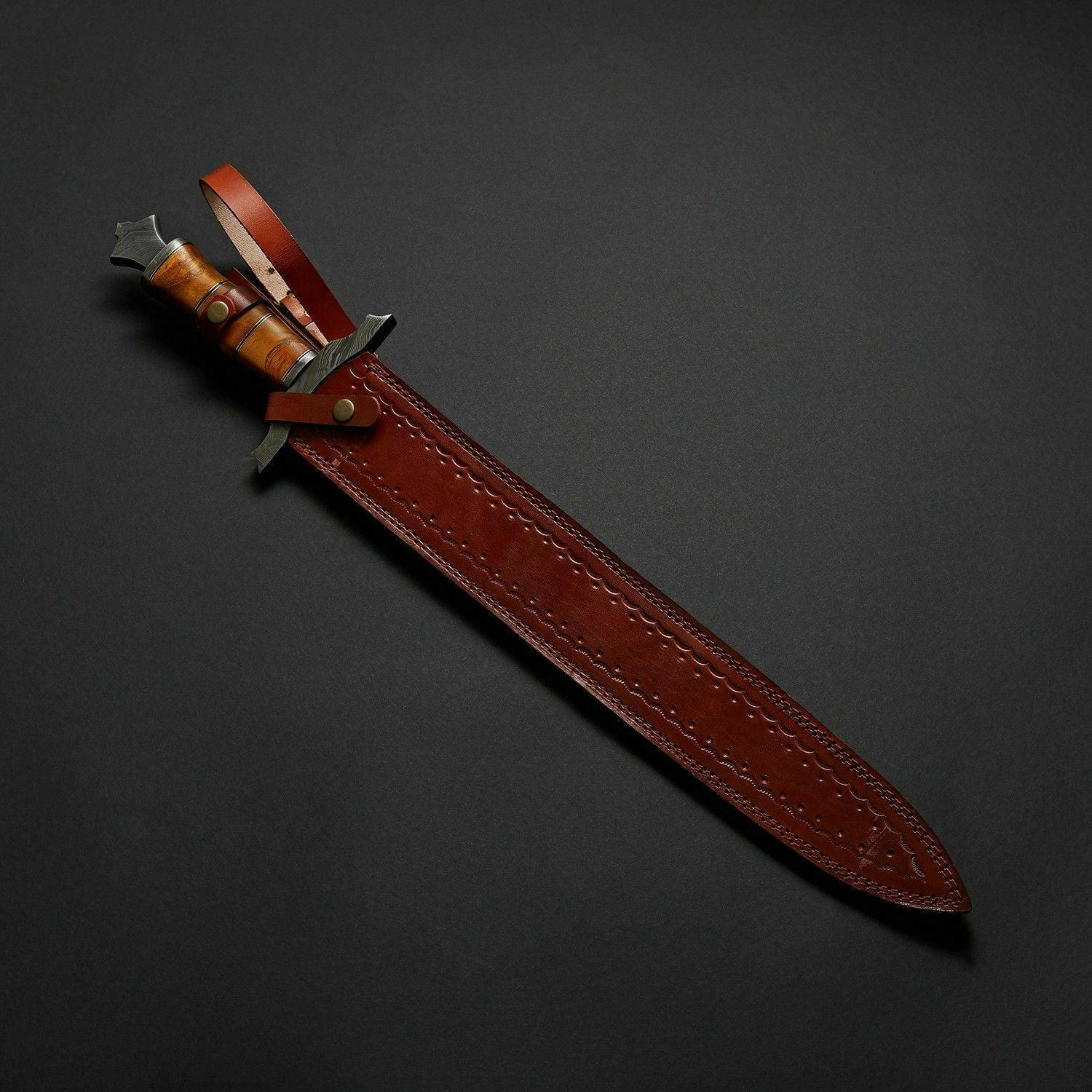 Handmade Beautiful Damascus Steel Falcon Sword