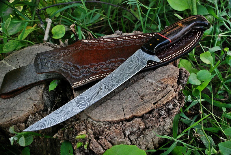 Custom Handmade Damascus Steel Fillet Knife