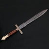 Aurora Falcon Damascus Steel Sword