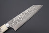 Takeshi Saji R-2 Custom Black Damascus Wild Series Bunka 175mm (6.8 inch, Stag Bone Handle) 