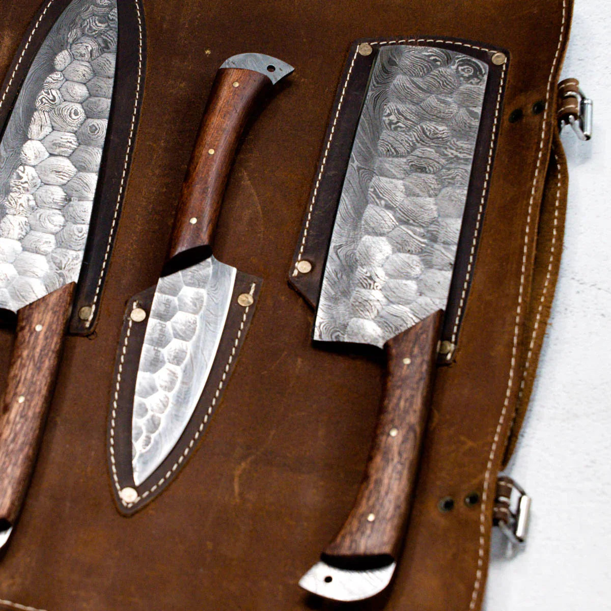 Arcwood Damascus Steel Chef Knife Set